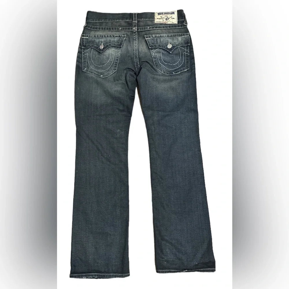 True Religion Straight With Flap Jeans Size 31 - Picture 2 of 5